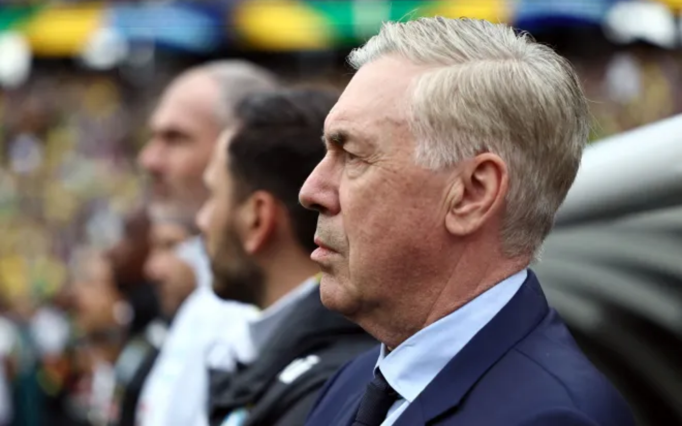 Carlo Ancelotti, técnico da Seleção Brasileira