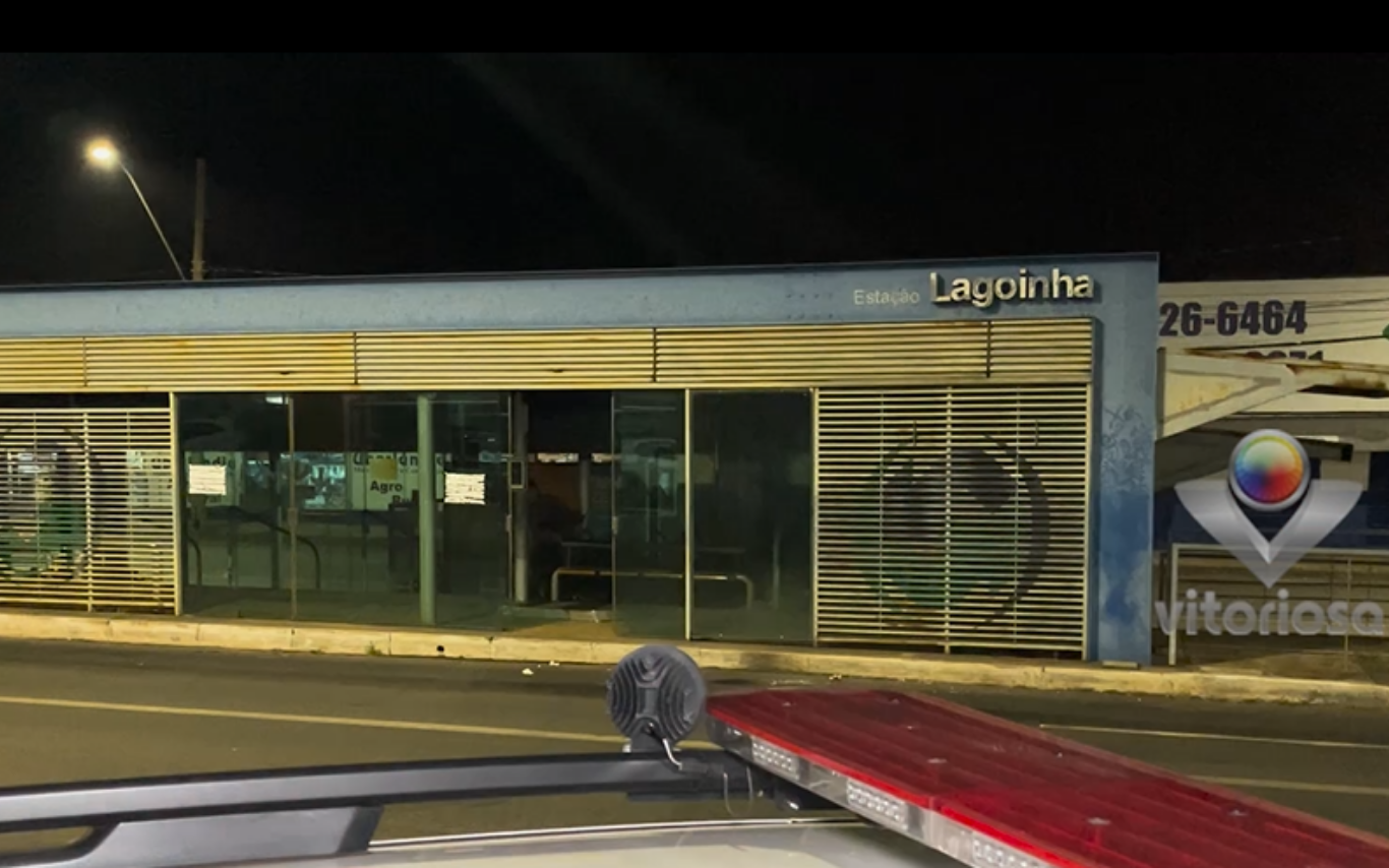 Estação onde ocorreu furto de fiação elétrica em Uberlândia