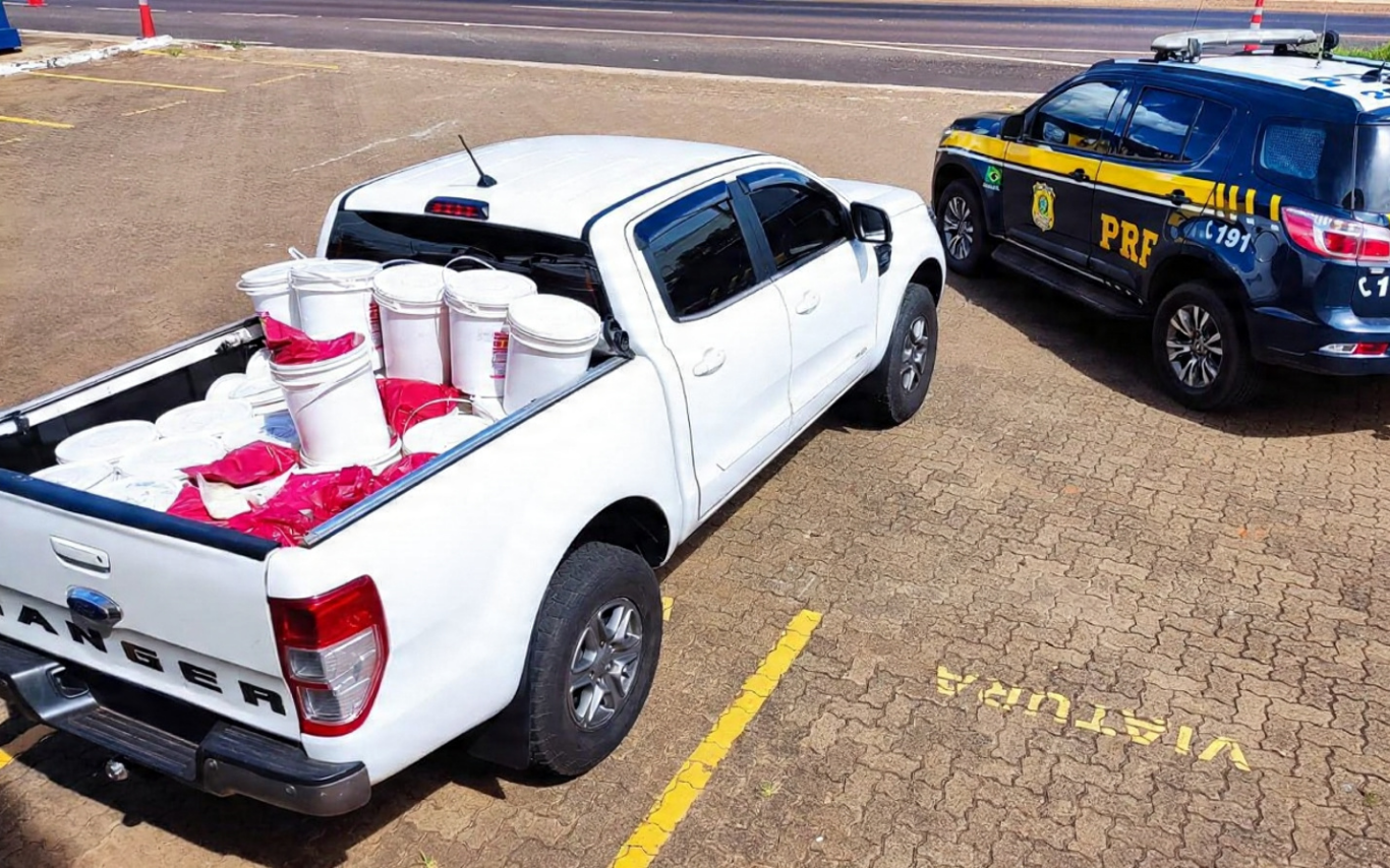 Carga irregular de agrotóxicos apreendida em Uberlândia