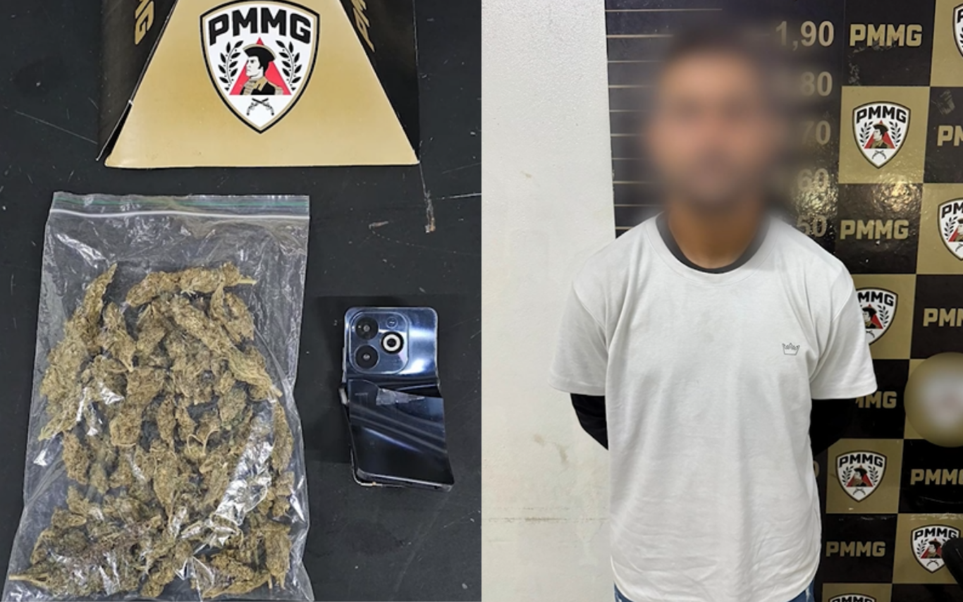 Suspeito de tráfico é preso no Chácaras Tubalina