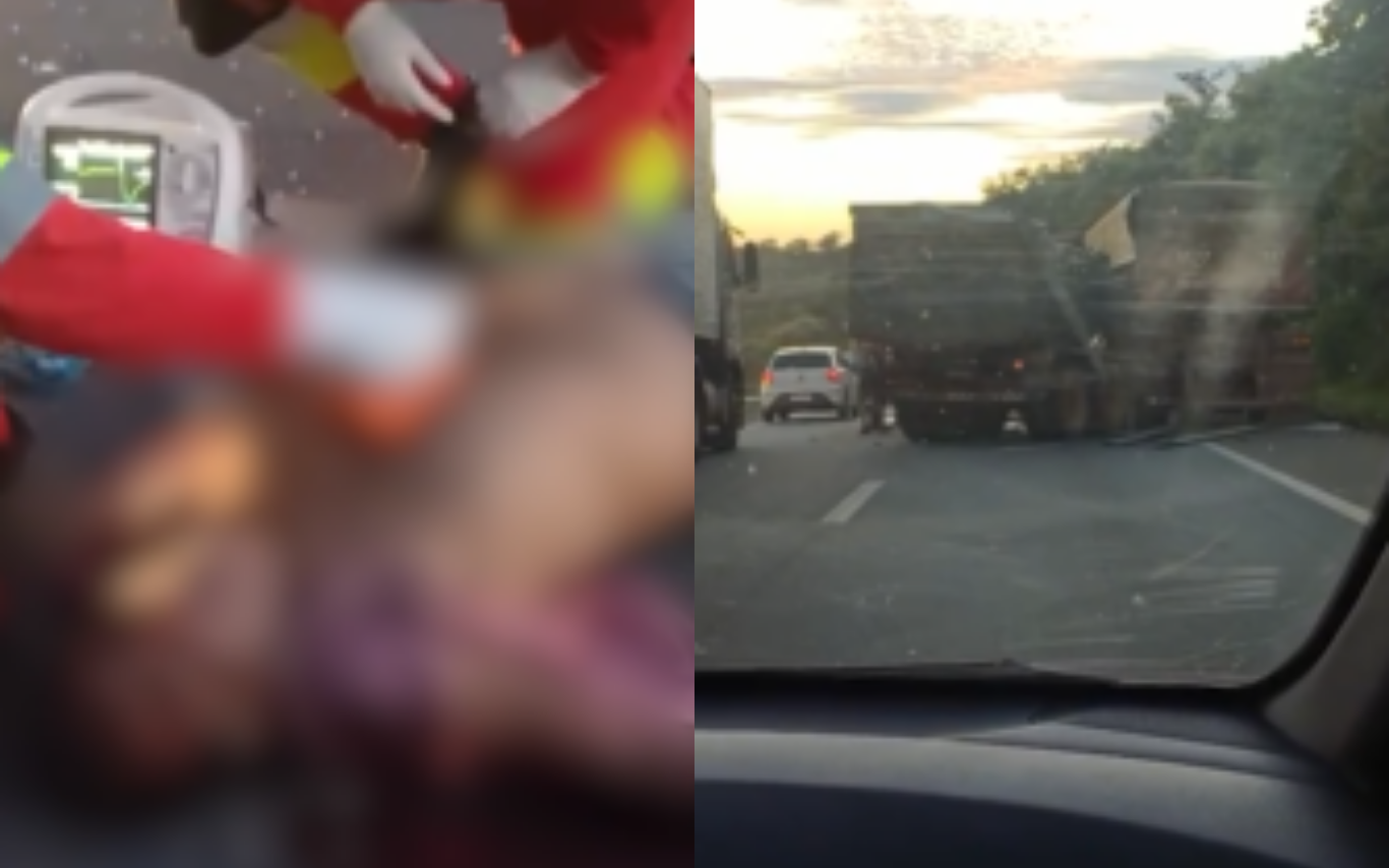 Acidente fatal na BR-050, em Araguari