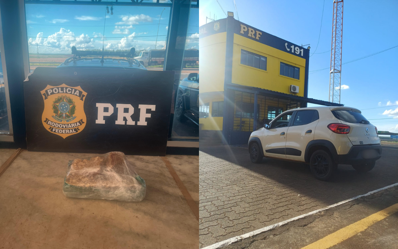 Apreensão de crack na BR-365, em Uberlândia