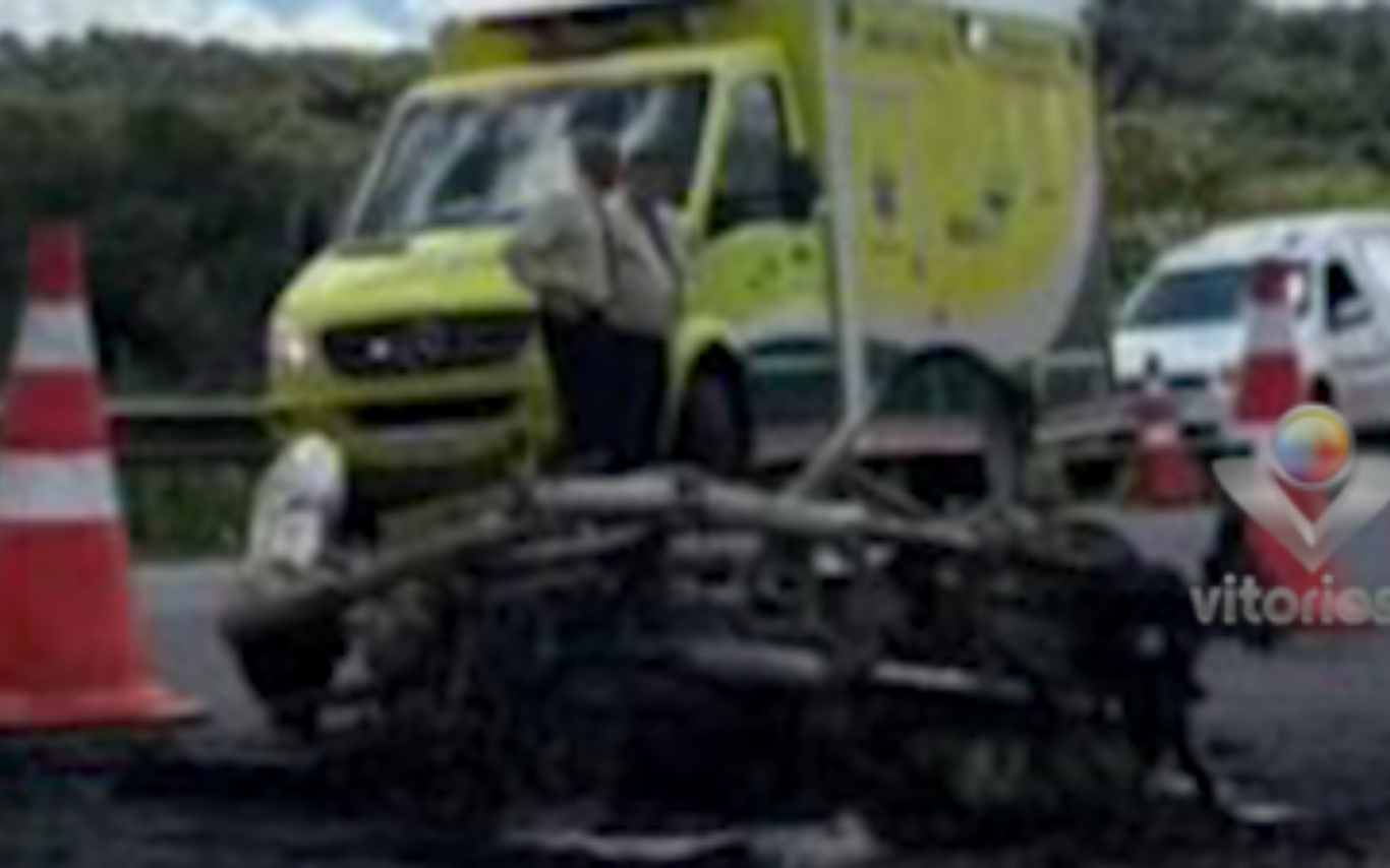 Menor de idade morre após pilotar moto na contramão da BR-050