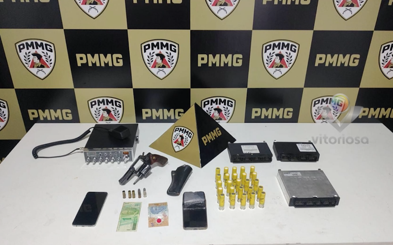 PM recupera caminhão e desarticula quadrilha em Uberlândia