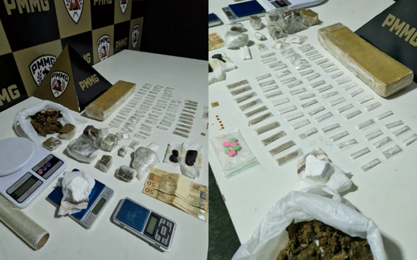 Delivery de drogas é desmanchado pela PM