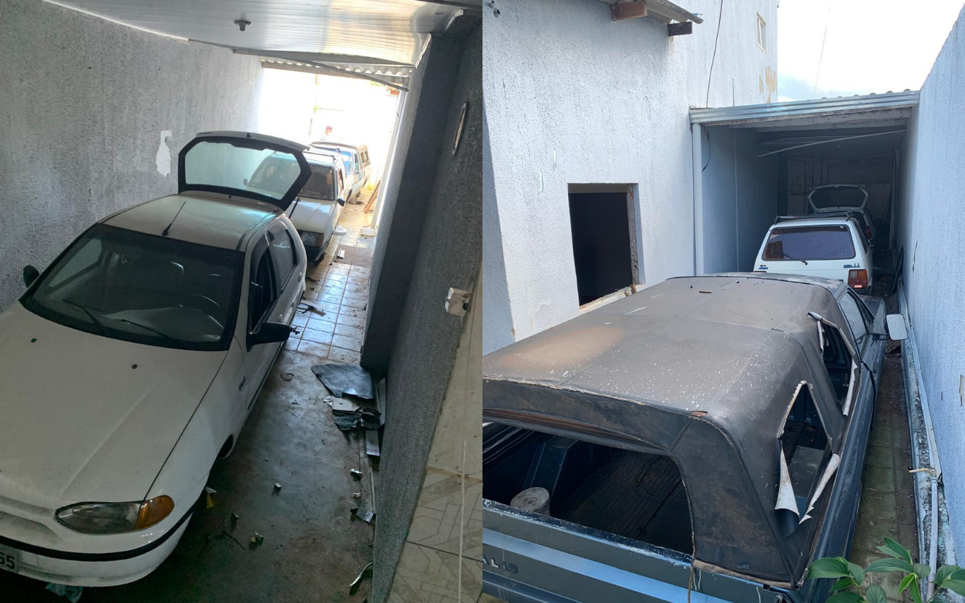 PC intercepta desmanche ilegal e recupera veículos furtados no Lagoinha