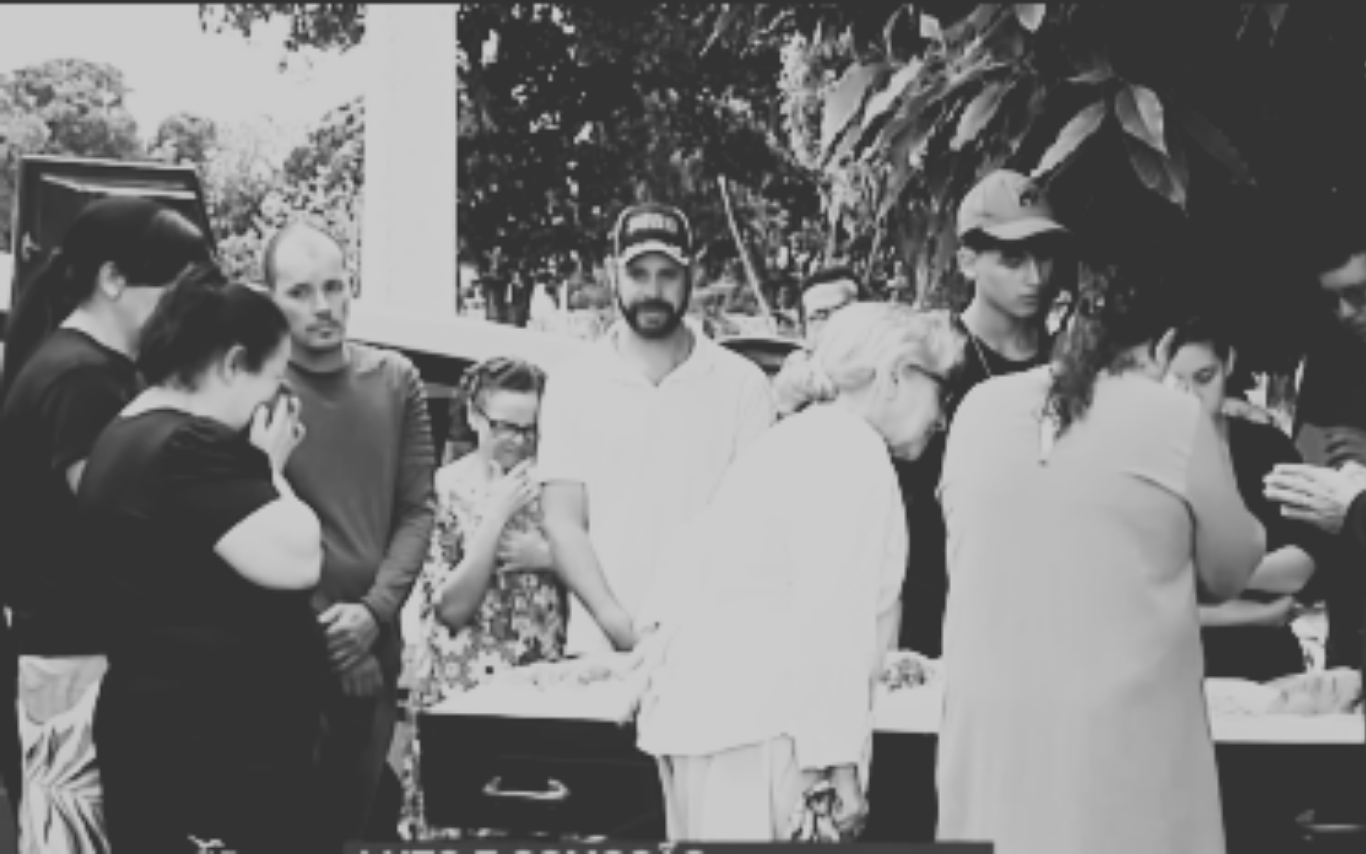 Velório de Ruth Jesuíno da Silva, em Uberlândia