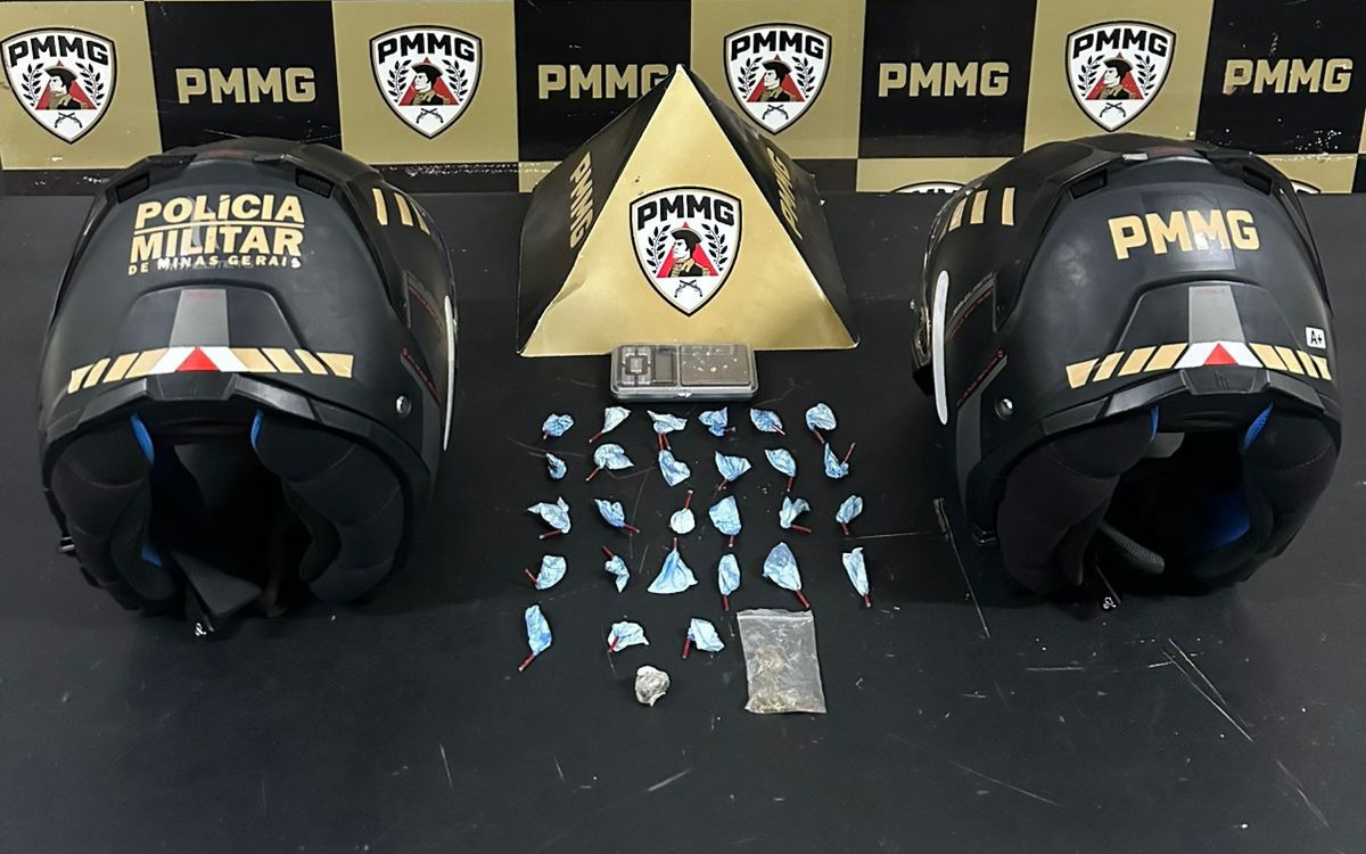 Dupla é presa por tráfico de drogas em Uberlândia