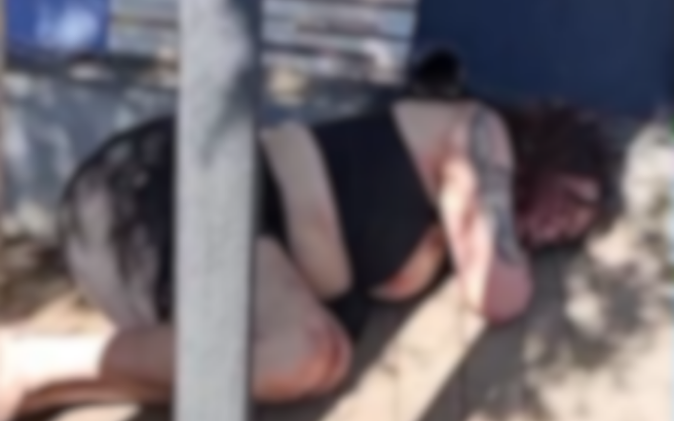 Mulher é agredida no bairro Tibery, em Uberlândia