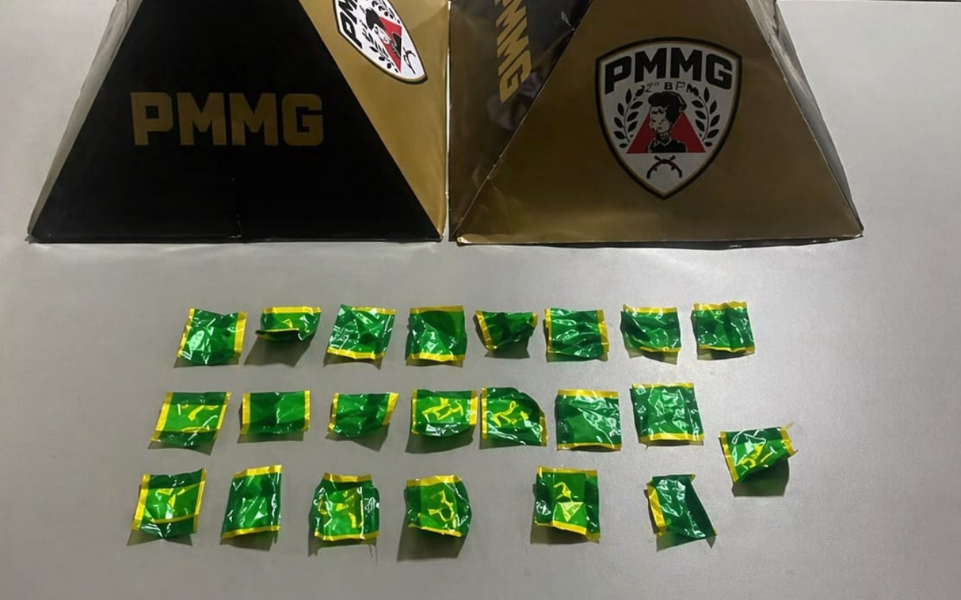 Jovem é preso por tráfico de drogas no Lagoinha, em Uberlândia