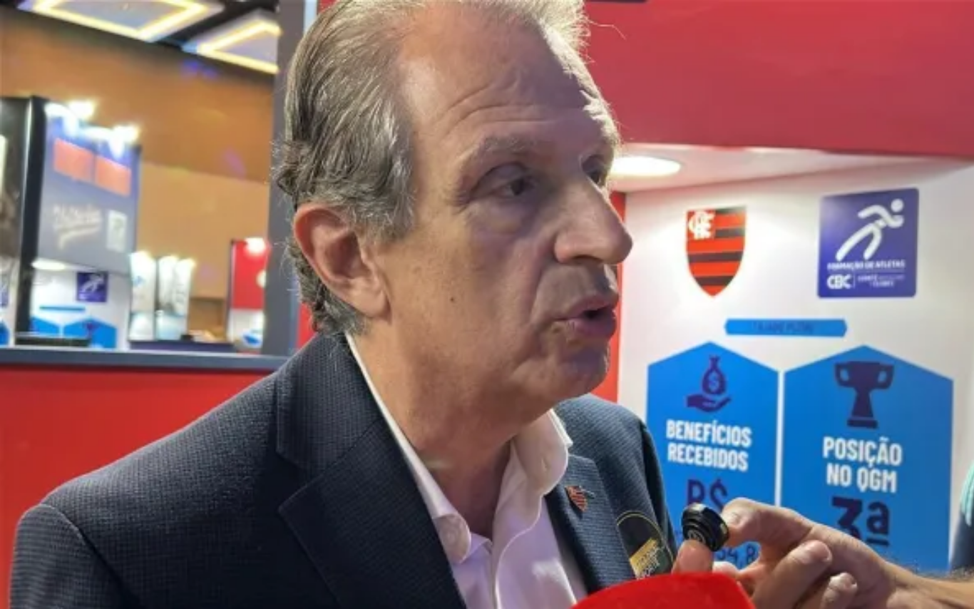 Luiz Eduardo Baptista, presidente do Flamengo