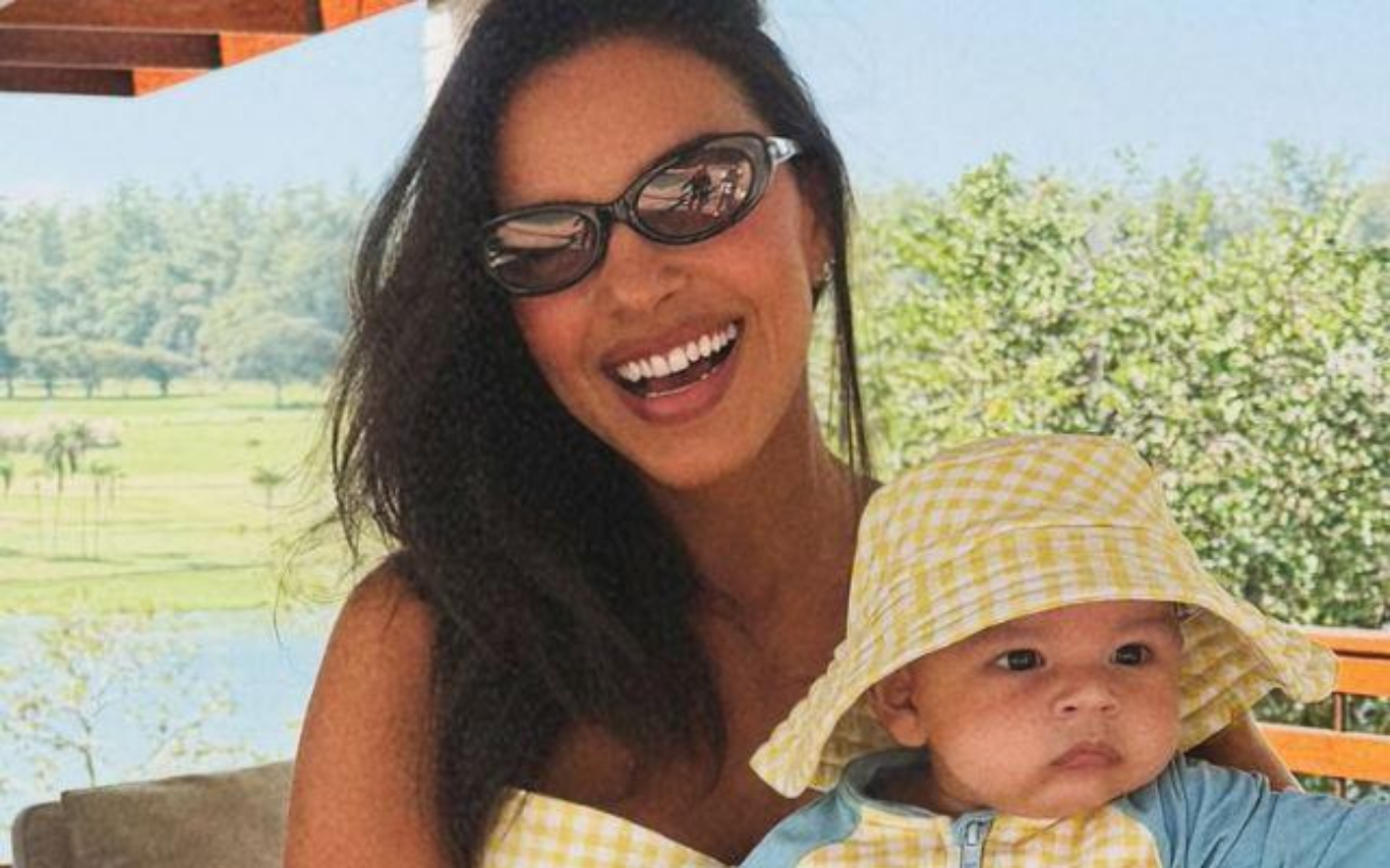 Mariana Rios e o filho, Palo
