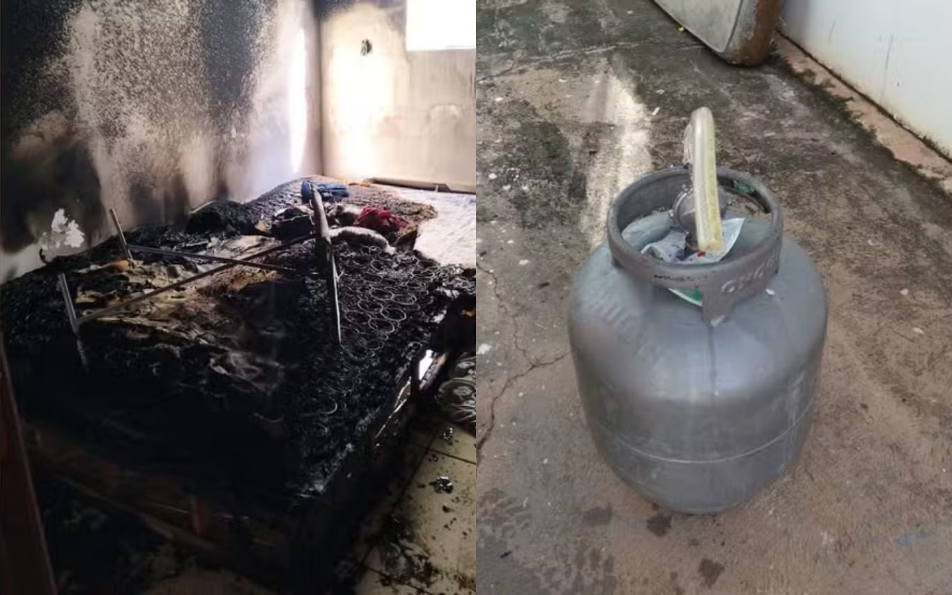 Incêndio atinge conjunto de kitnets em Ituiutaba