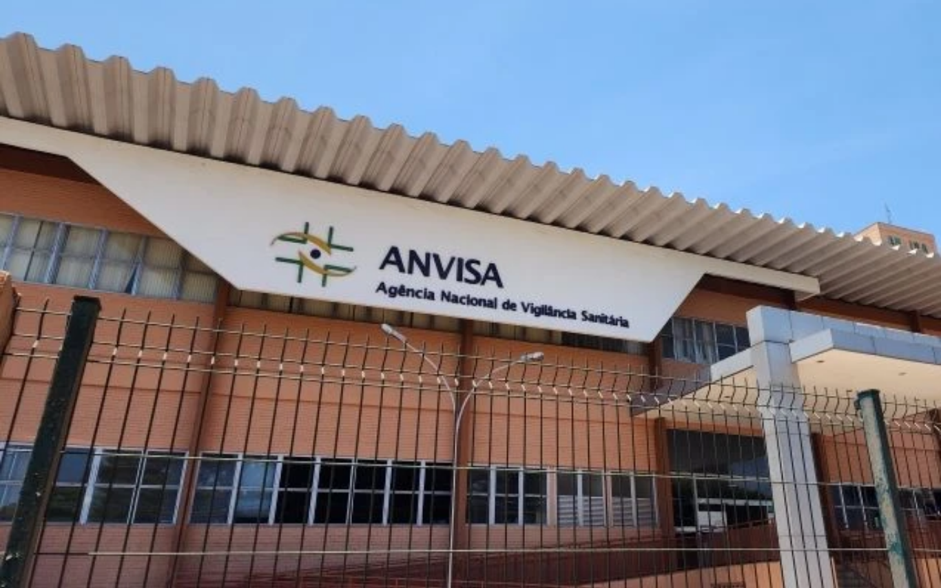 Fachada do prédio da Anvisa, em Brasília