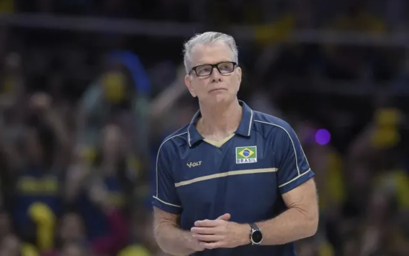 Bernardinho, treinador da Seleção Brasileira Masculina de Vôlei