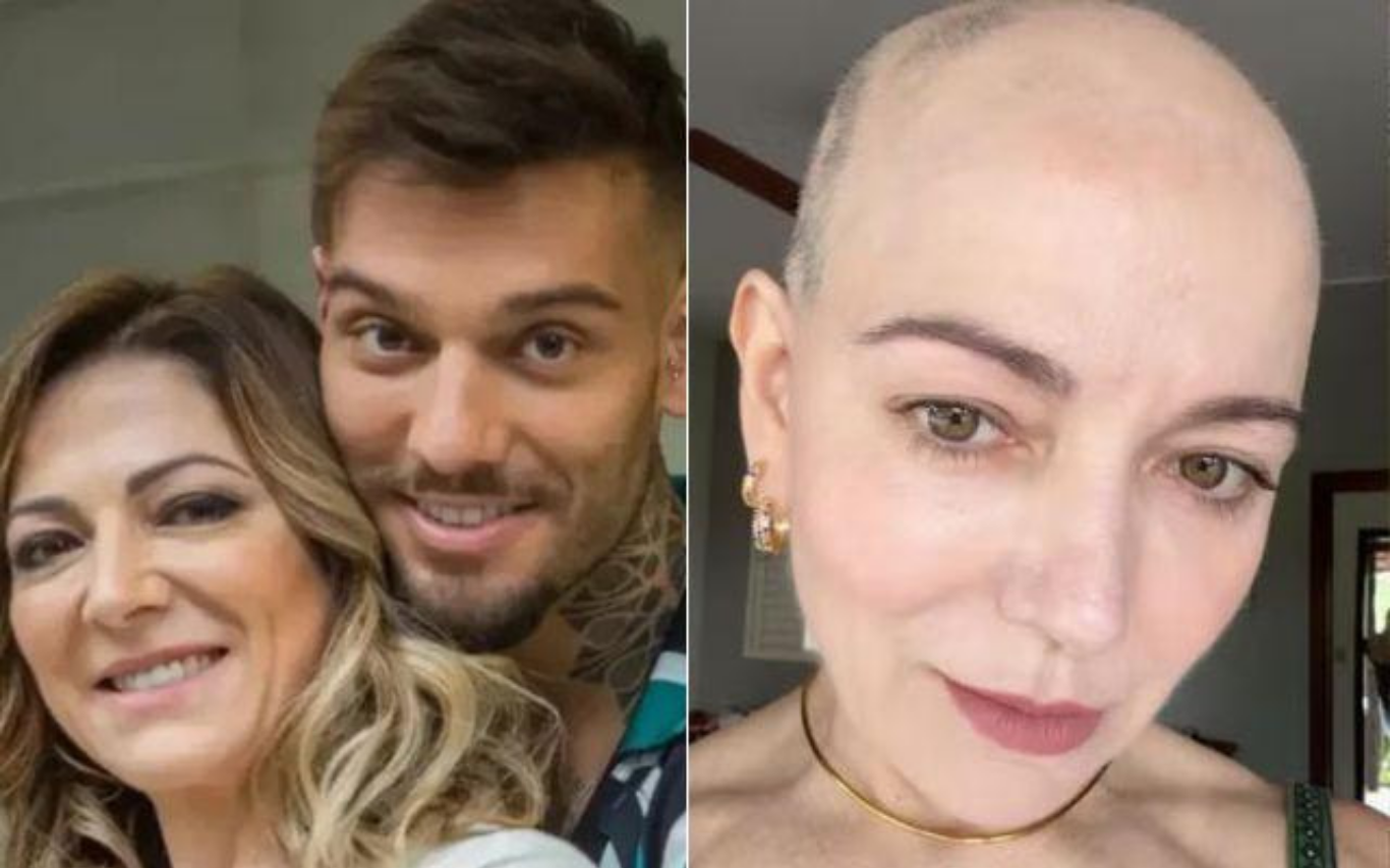 Mãe de Lucas Lucco fala sobre alopecia