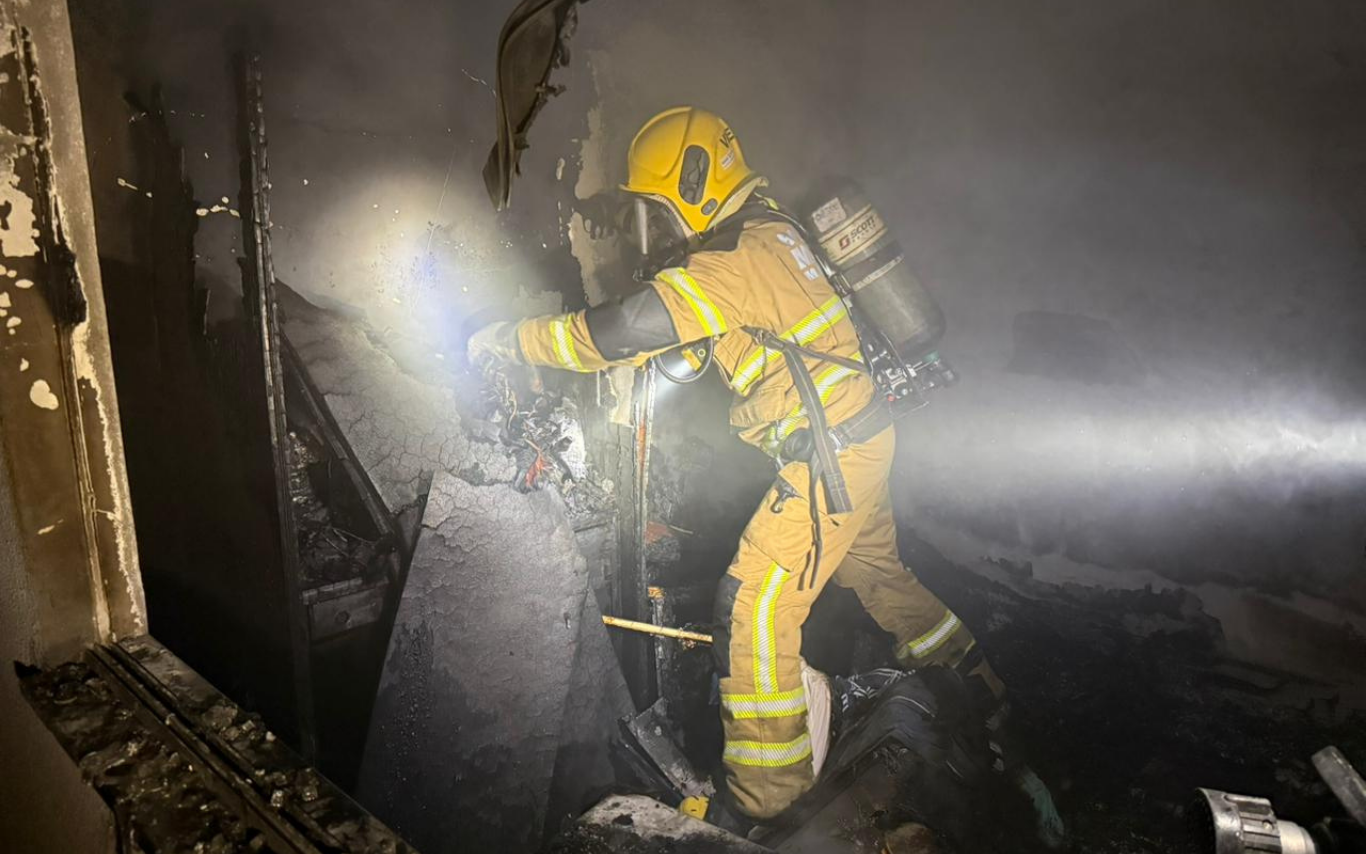 Mulher incendeia quarto após surto em Uberlândia