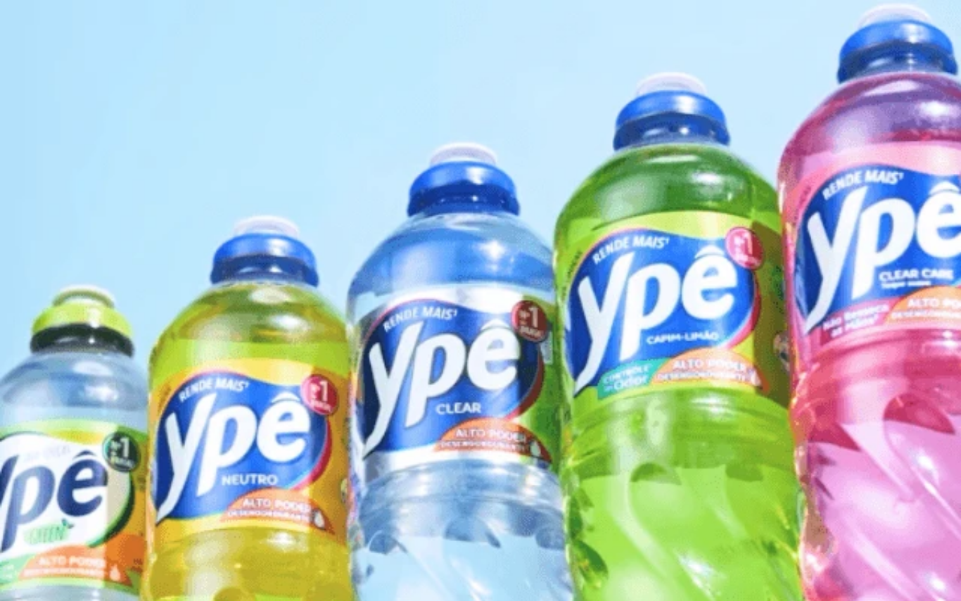 Detergentes da marca Ypê