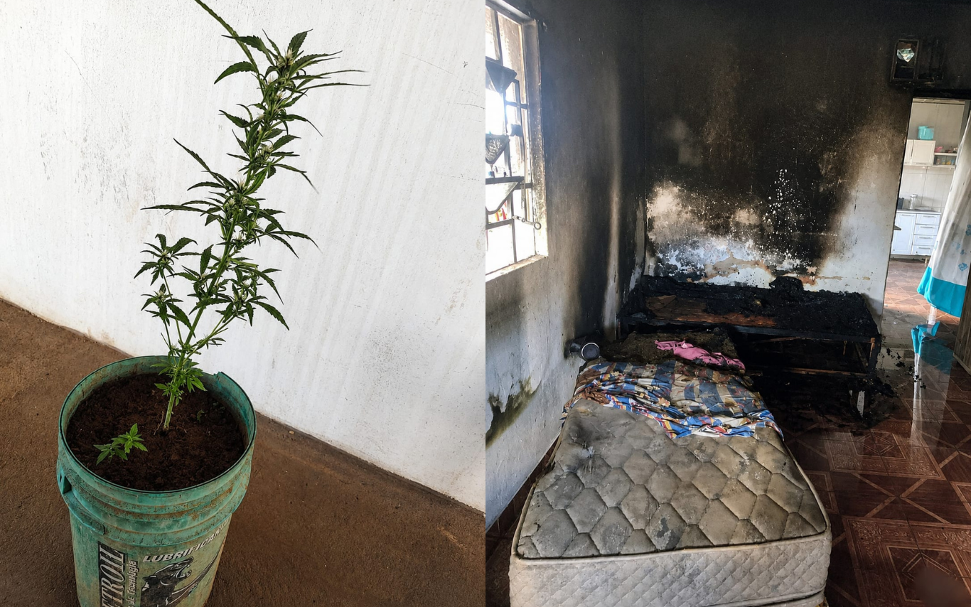 Homem é preso por agressão e incêndio em residência em Tupaciguara