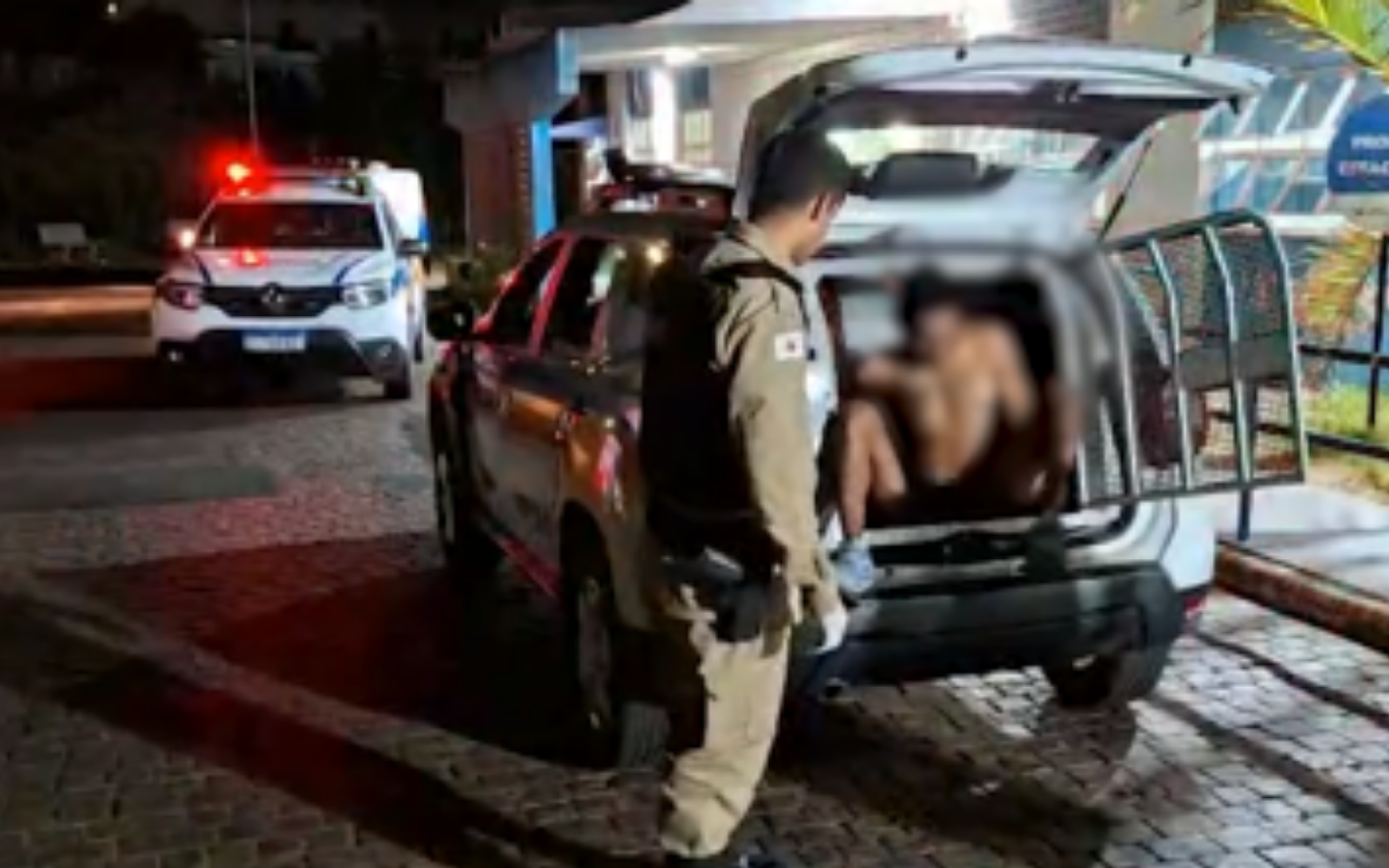 Homem é preso após invadir obra no Santa Mônica