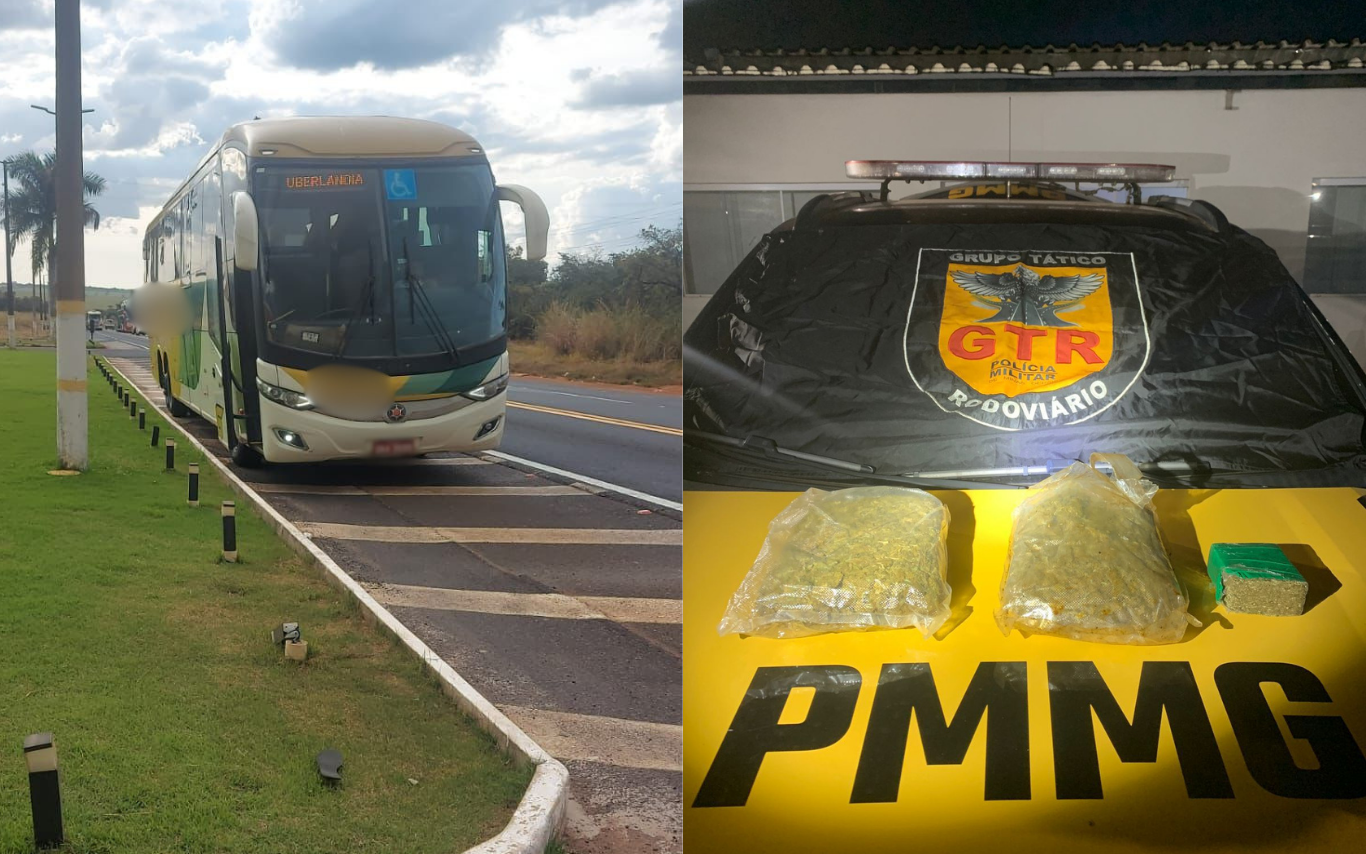 Mãe e filha presas por tráfico de drogas na MGC-452
