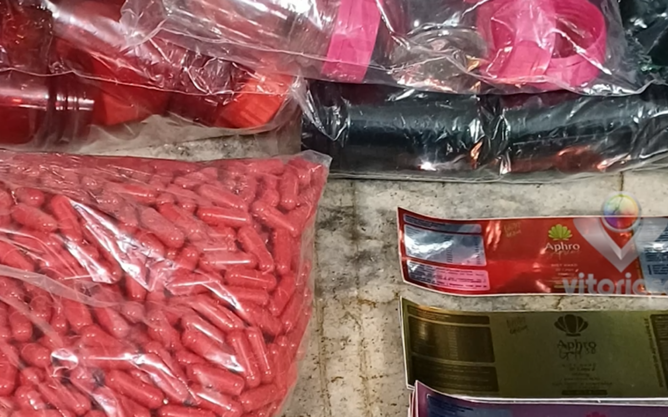 Mulher é presa com medicamentos clandestinos para emagrecimento na BR-365