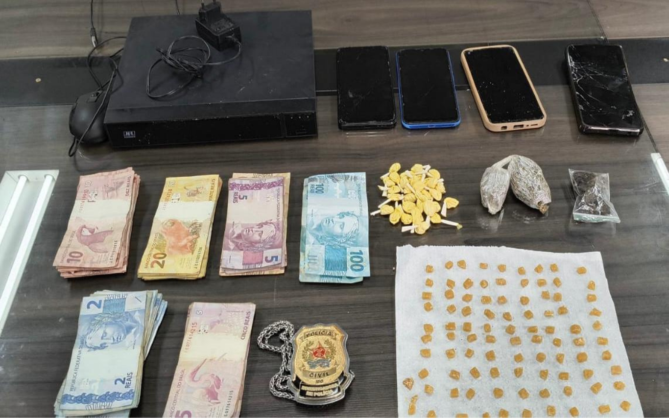 PC prende foragidos por latrocínio e suspeitos de tráfico em Uberlândia