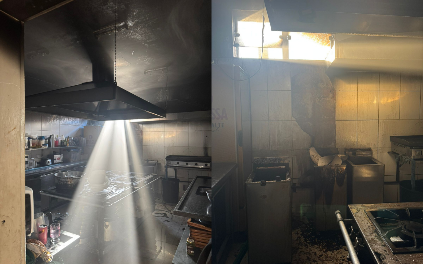 Incêndio em restaurante de Araguari