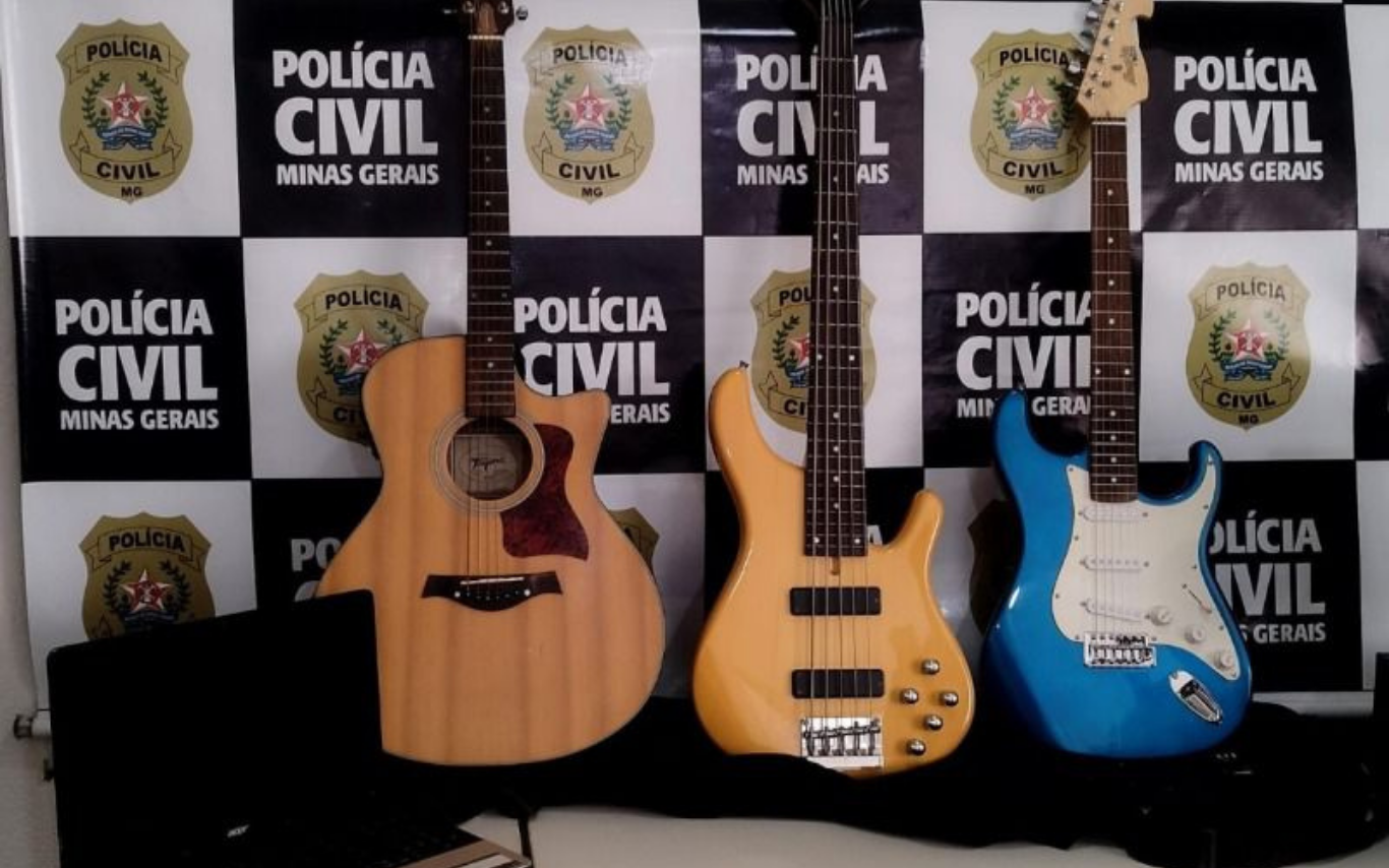 Instrumentos e notebook furtados de igreja em Uberaba