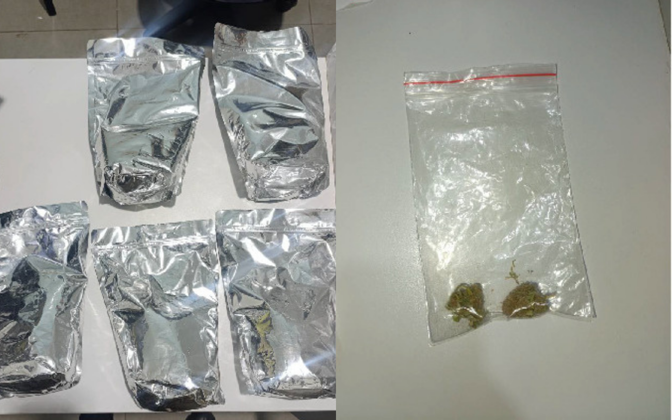 Drogas apreendidas em Uberlândia