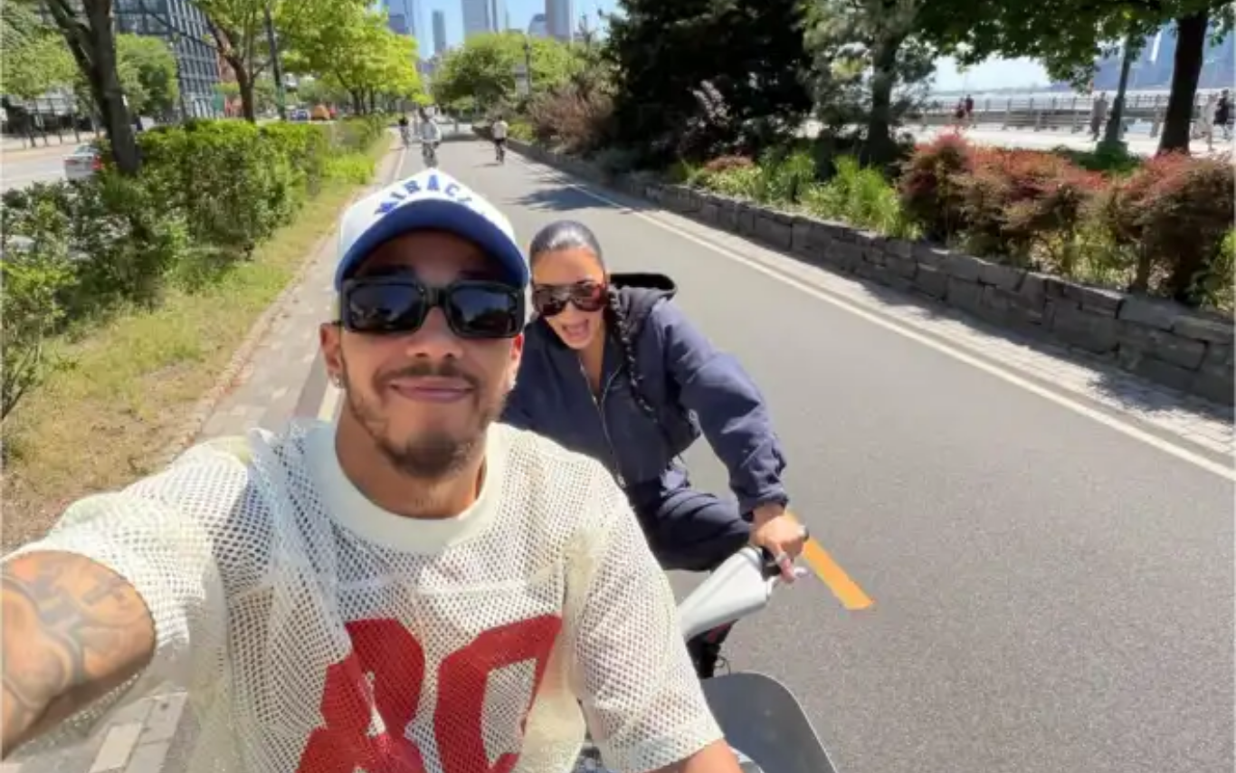 Kim Kardashian assume relacionamento com Lewis Hamilton