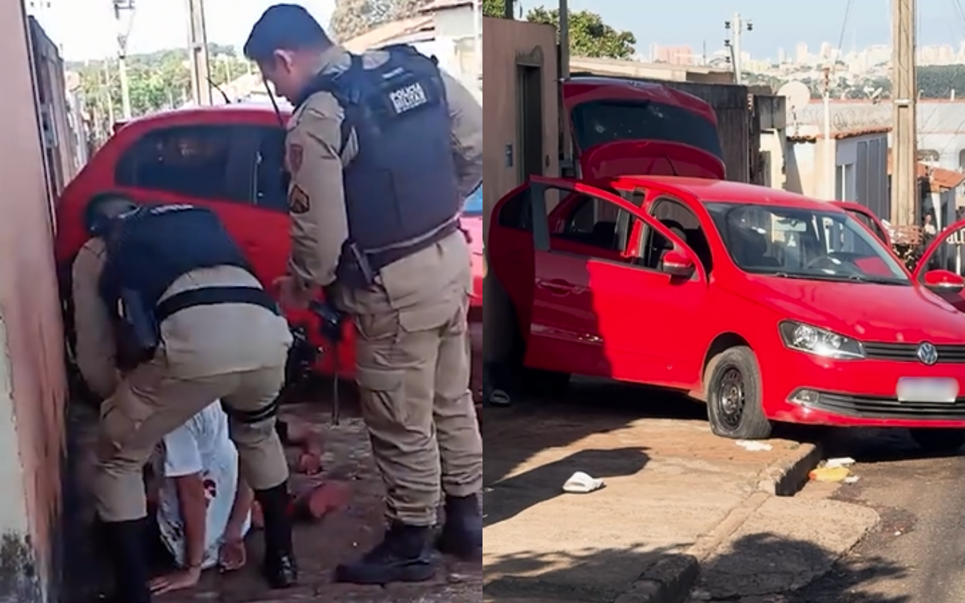 Operação da PM no Guarani, em Uberlândia