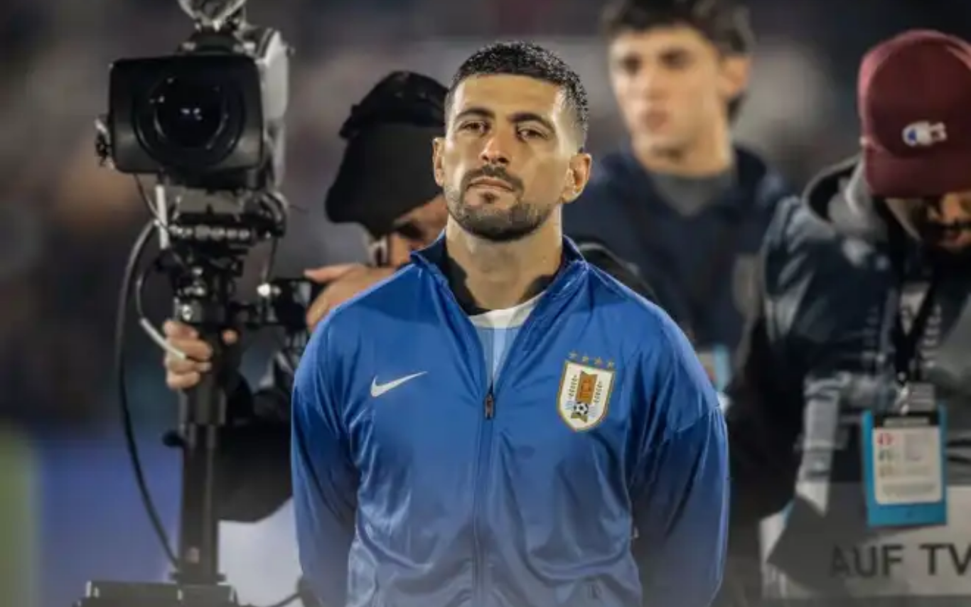 Giorgian de Arrascaeta pela Seleção do Uruguai