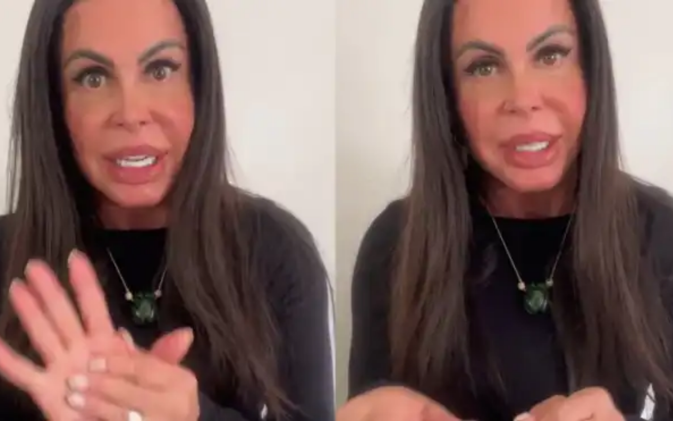 Gretchen falou sobre o assunto nas suas redes sociais