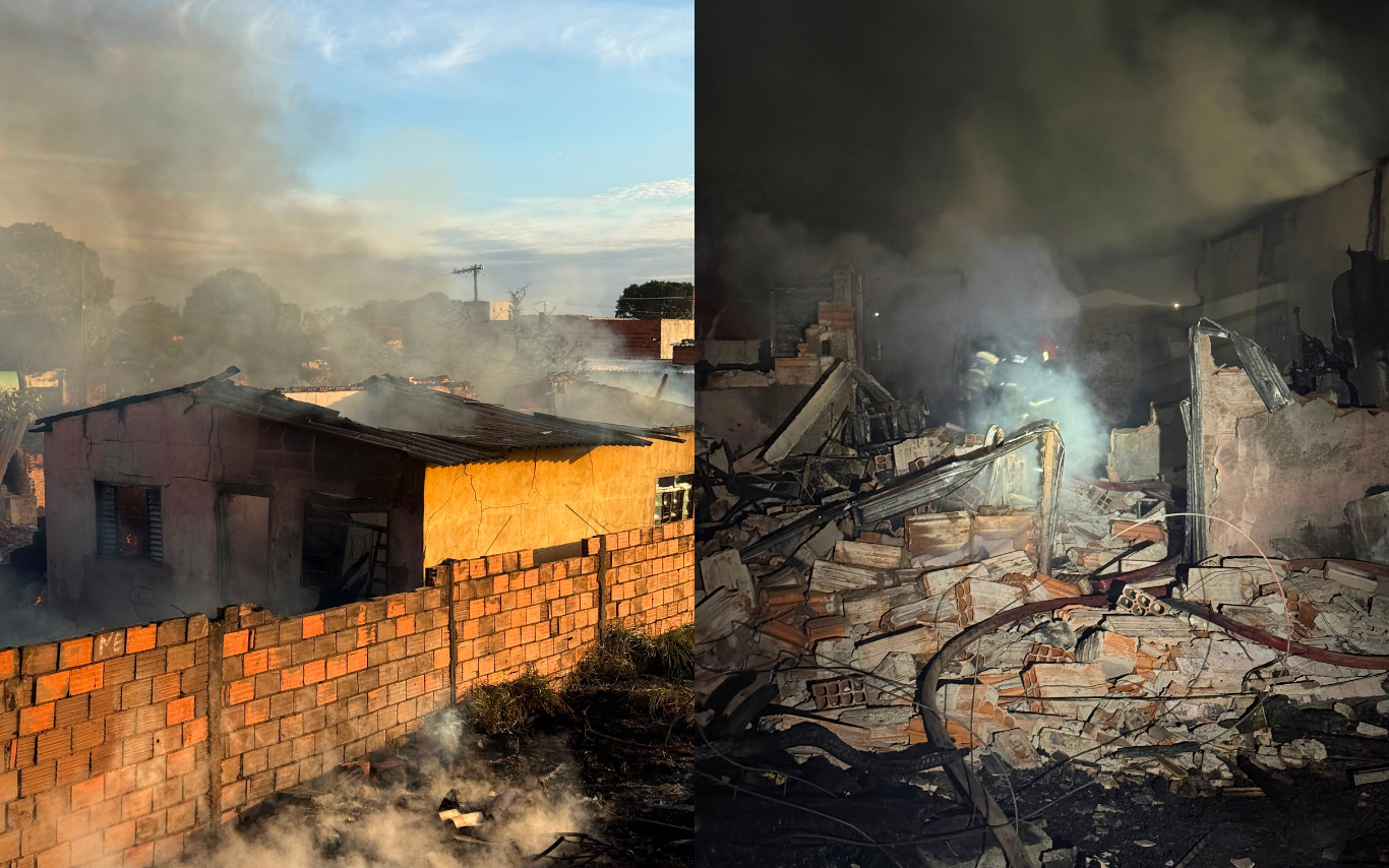 Incêndio em Araguari