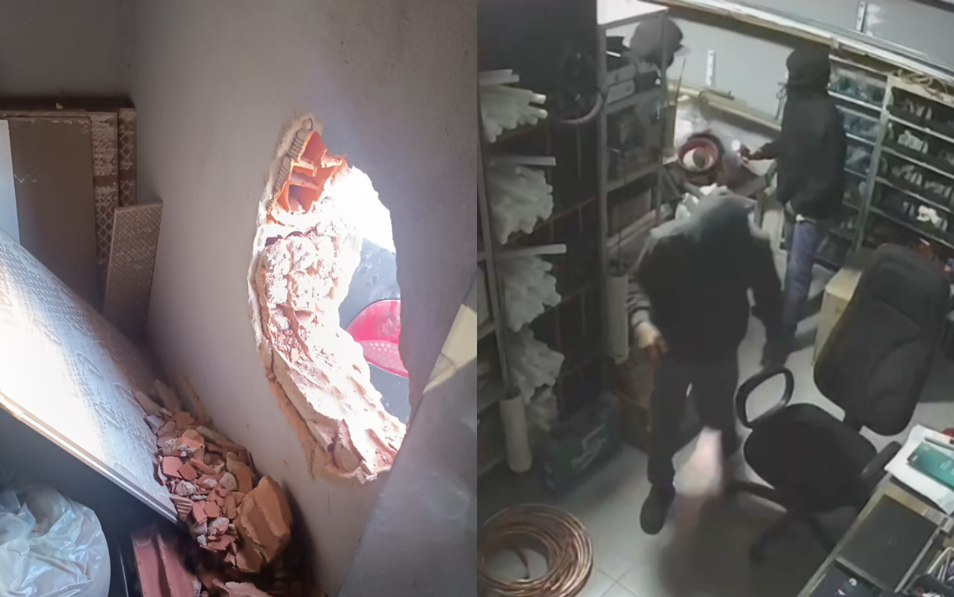 Criminosos invadem loja de ar-condicionado em Uberlândia