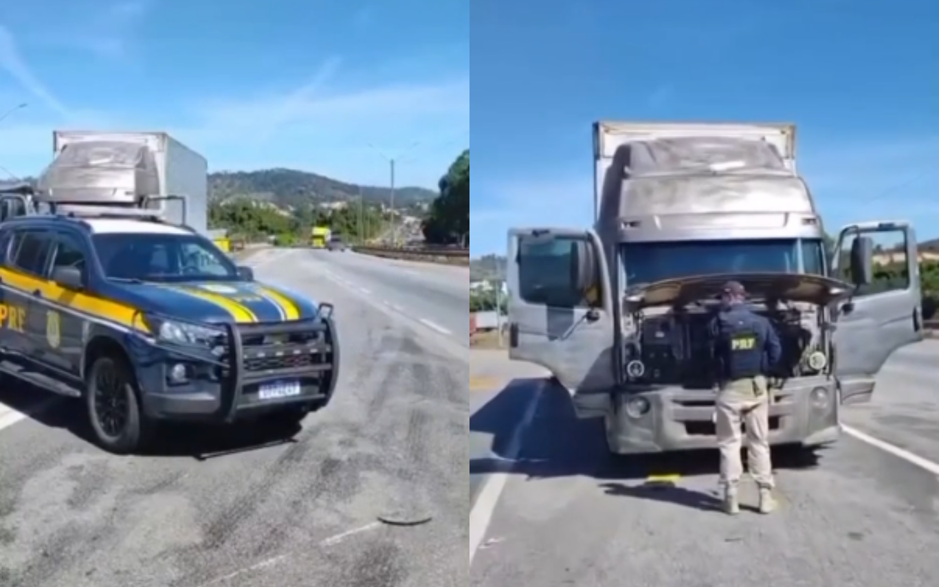 Adolescente de 14 anos é flagrado dirigindo caminhão em MG
