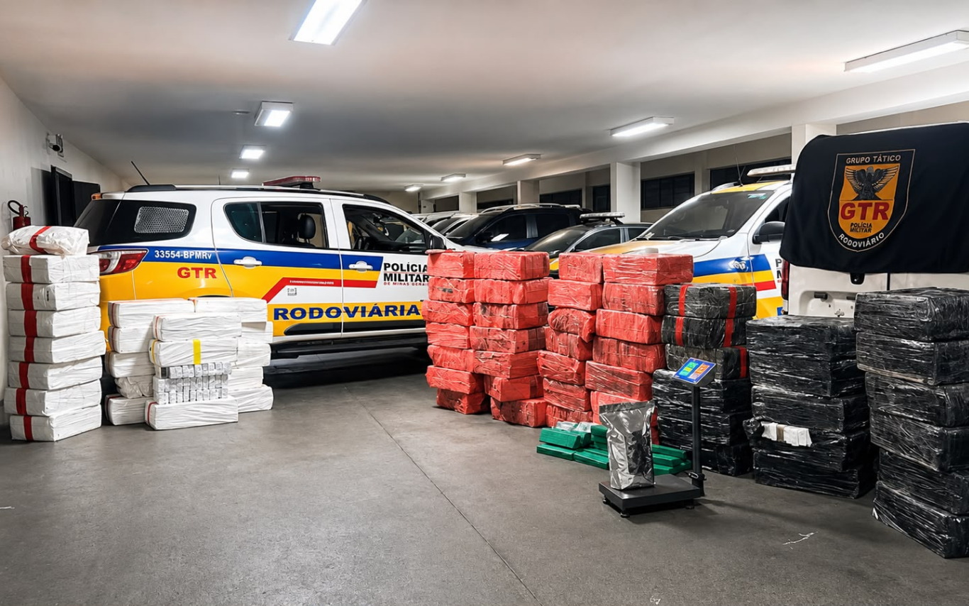 Operação apreende quase duas toneladas de maconha em Uberlândia