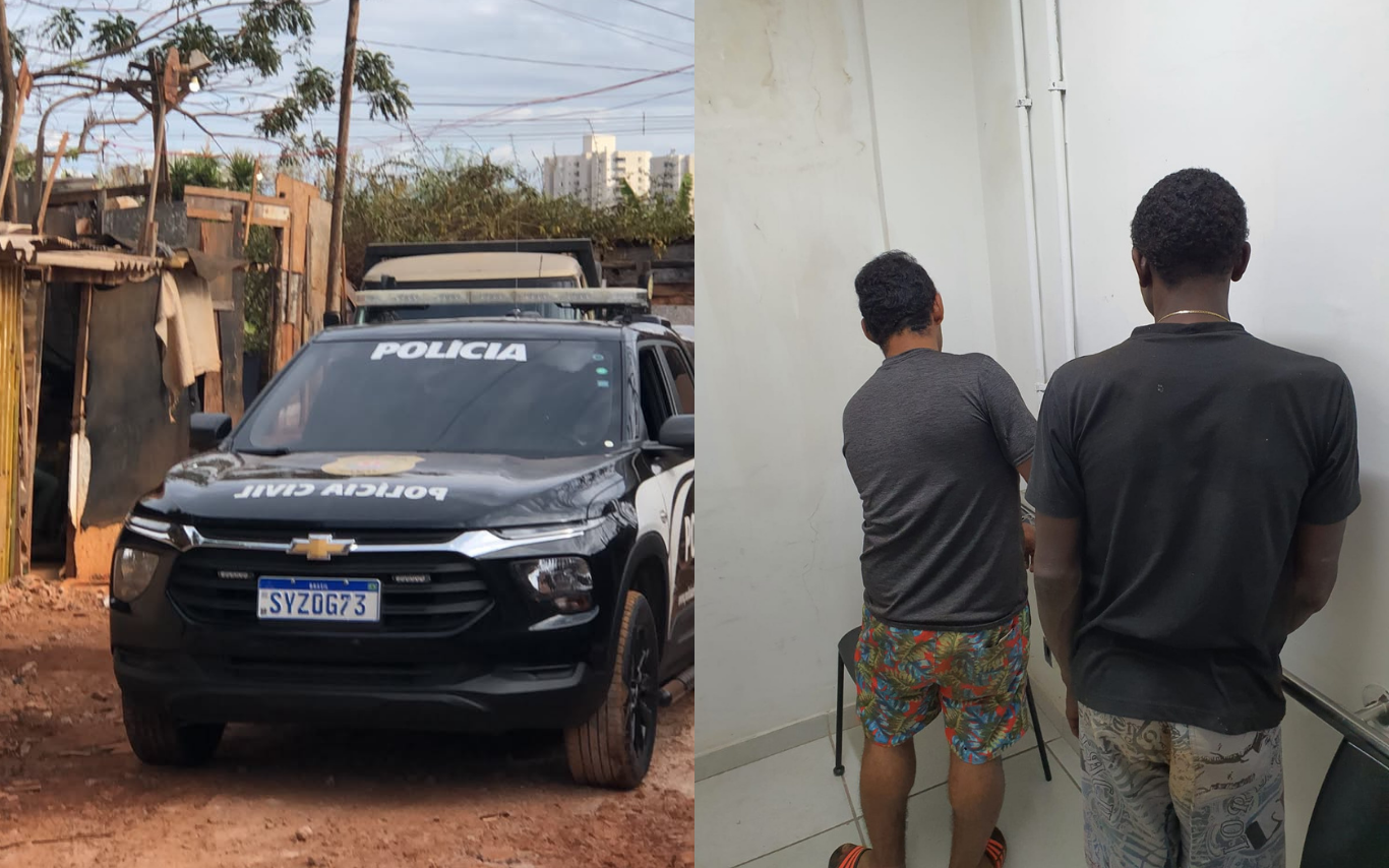 Presos por furto em obra de Uberlândia