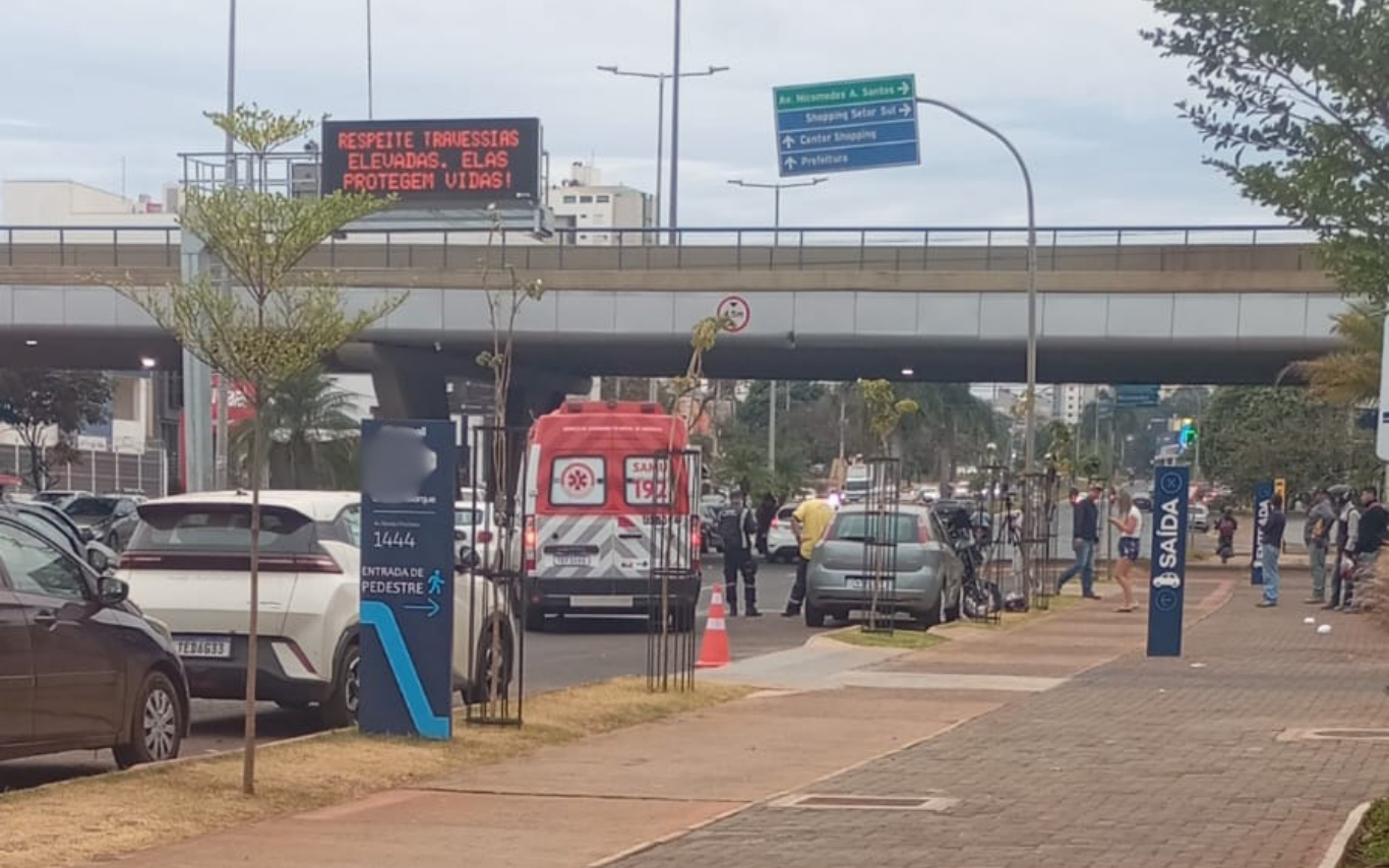 Acidente na Rondon Pacheco, em Uberlândia