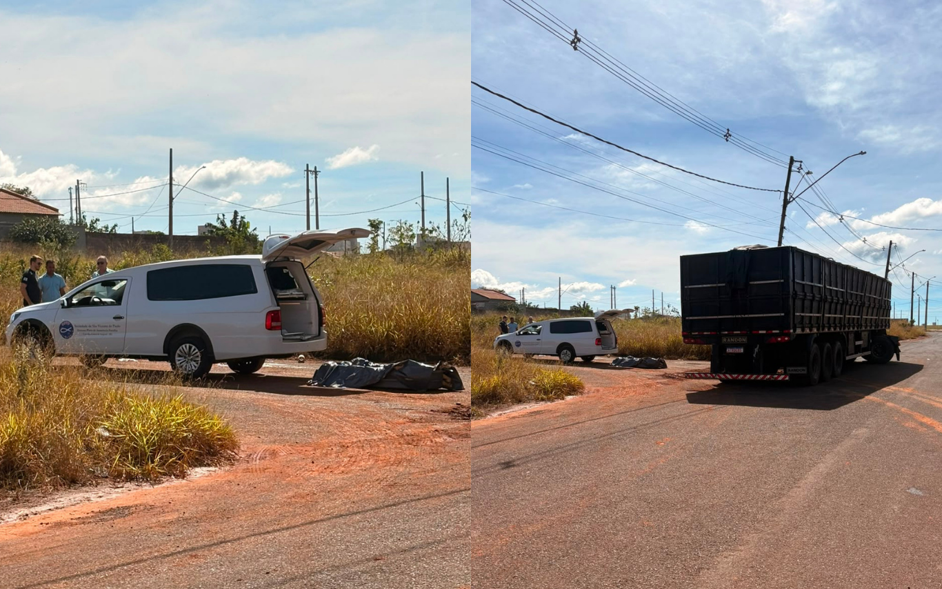 Homem morre atropelado pelo próprio caminhão em Araguari