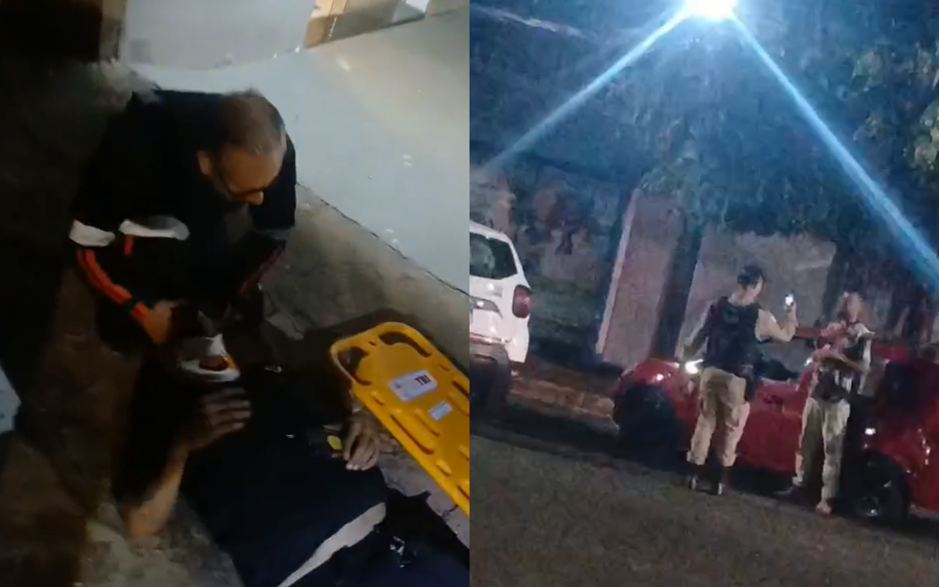 Homem é atropelado e ameaçado de morte no bairro Tibery