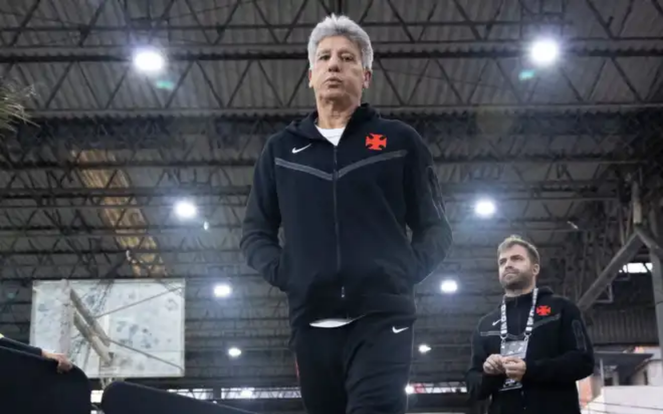 Renato Gaúcho foi alvo da torcida do Vasco