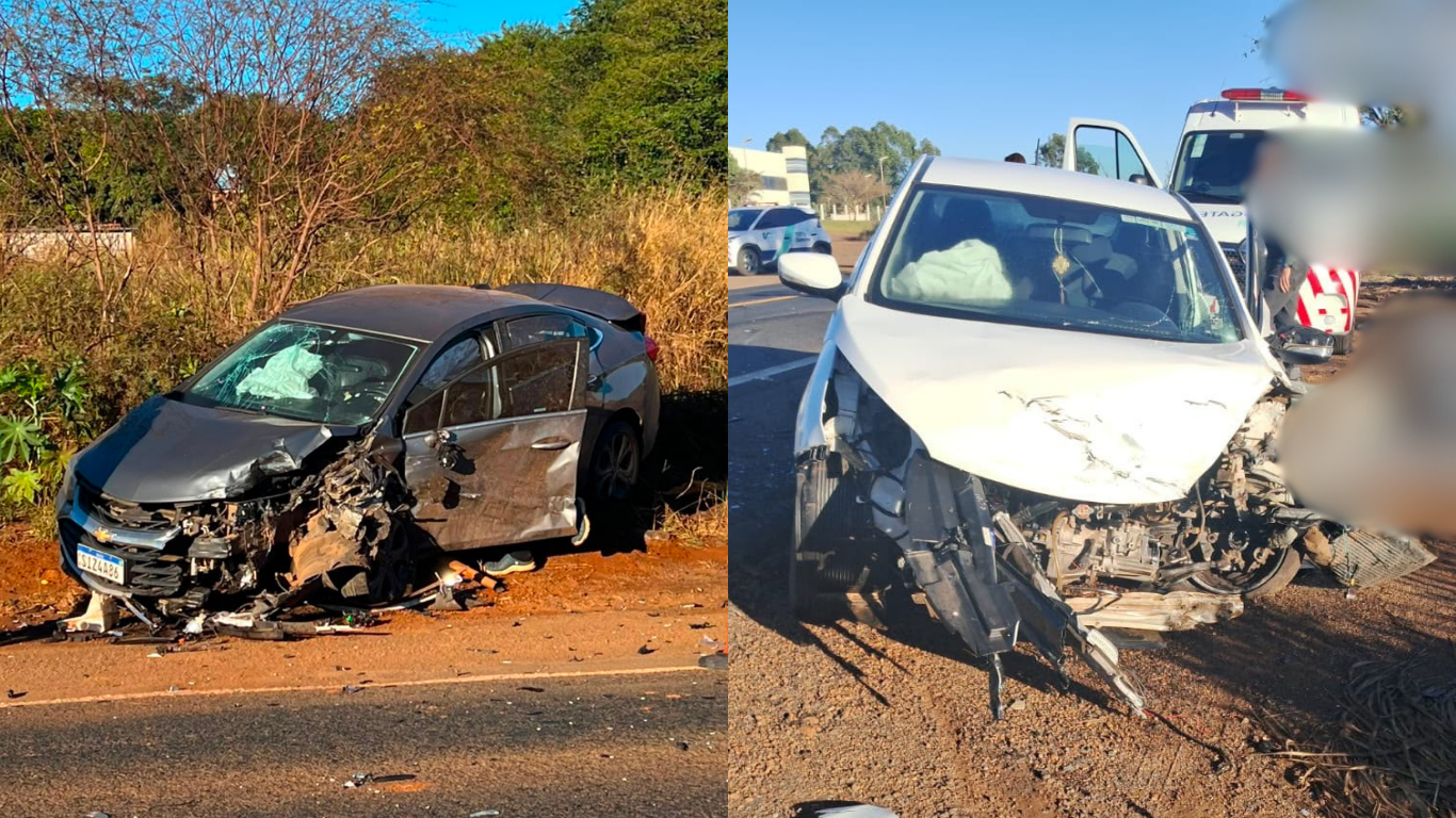 Acidente na MGC-452, em Araxá