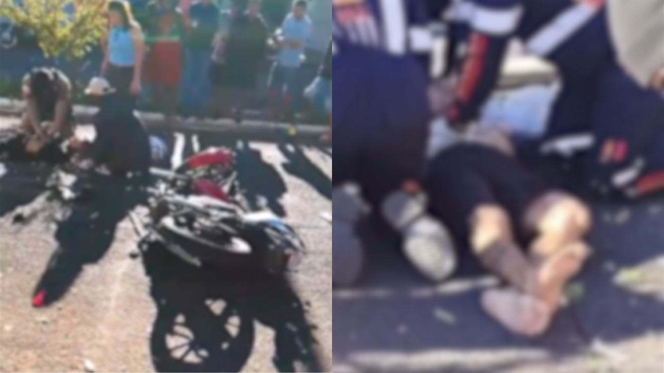 Motociclista morre em colisão com árvore no Canaã