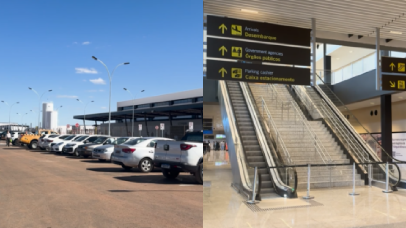 Novo terminal de passageiros do aeroporto de Uberlândia