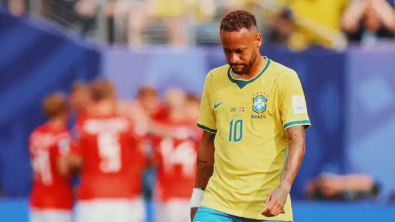 Neymar marcou o gol do Brasil