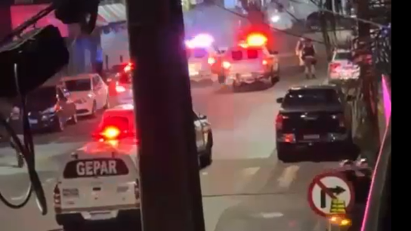 Intervenção policial no bairro Tocantins, em Uberlândia