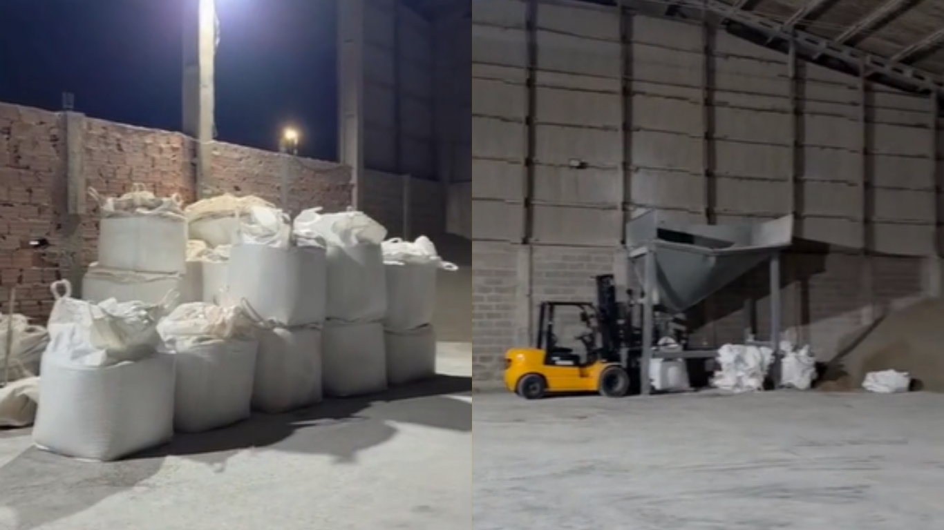 Fertilizantes adulterados apreendidos em Araguari