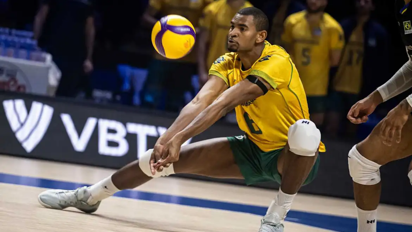 Adriano, da Seleção Brasileira de vôlei
